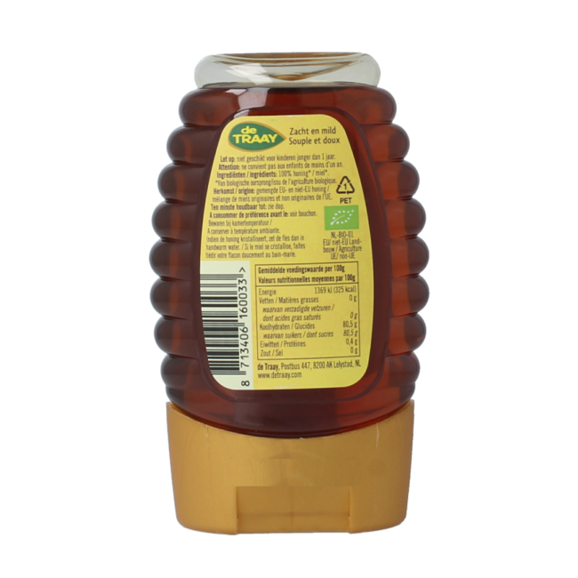 Miel de fleurs bio flacon souple 250 g