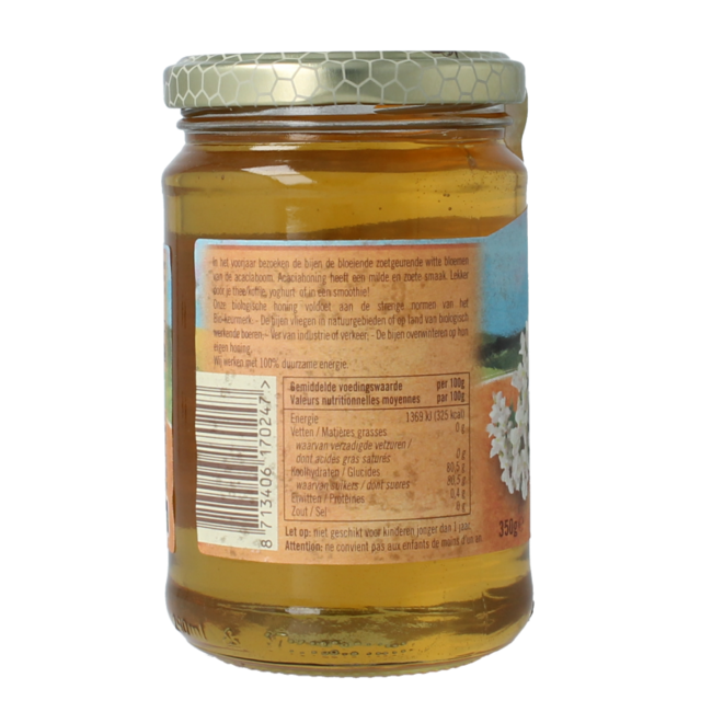 Miel de acacia bio 350 gramos