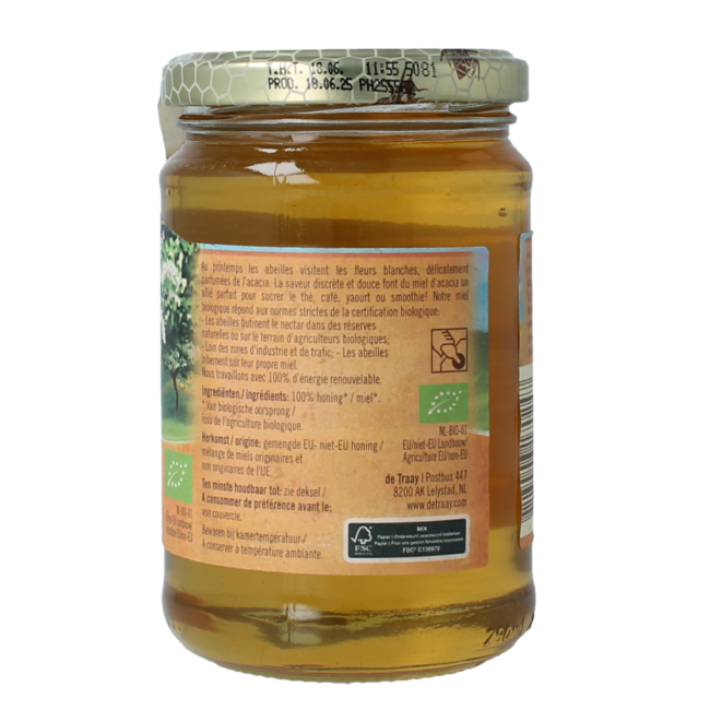 Organic acacia honey 350 Gram
