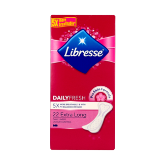Libresse Libresse Wkładki higieniczne extra długie 22 sztuki
