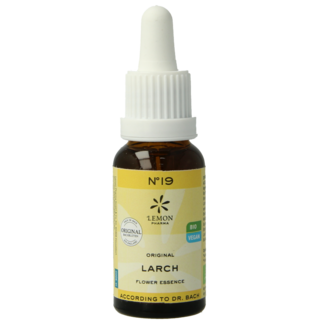 Bach Bloesem Bach Flower Bach flower remedies larch organic 20 Millilitres