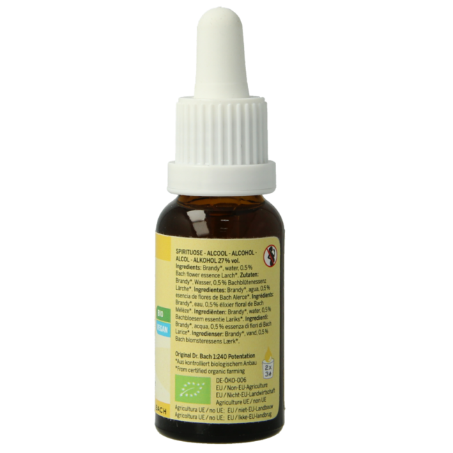 Bach Bloesem Bach-Blütenessenzen Larch Bio 20 Milliliter