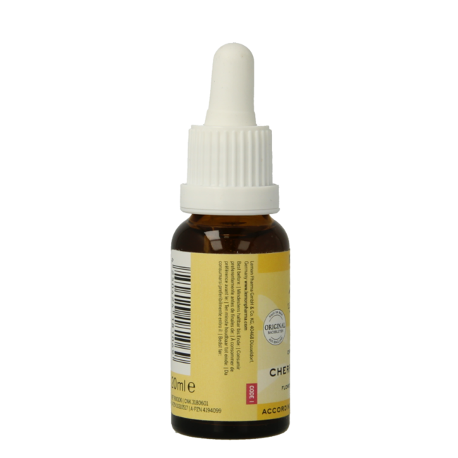 Bach Bloesem Bach-Blütenessenzen Cherry Plum Bio 20 Milliliter