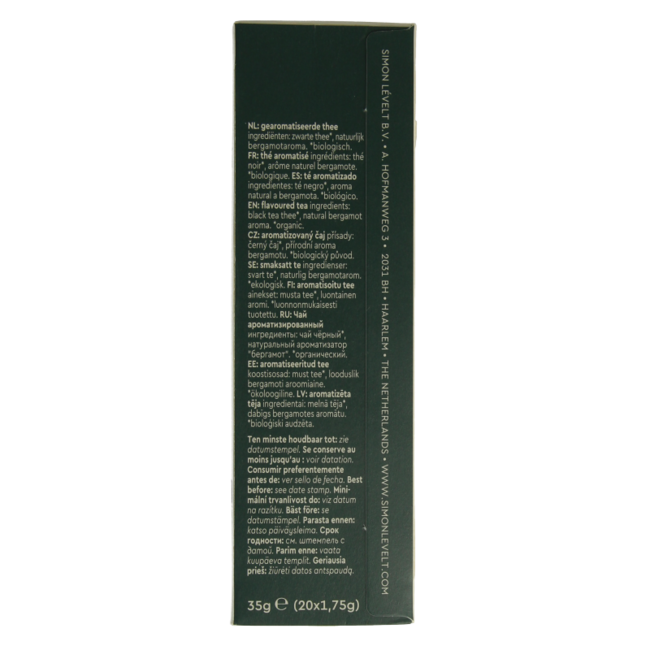 Earl Grey Organic 20 Bags