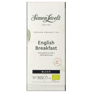 Simon Levelt Tè English Breakfast Max Havelaar biologico 20 Bustine