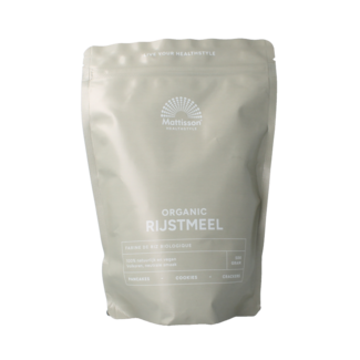 Mattisson Mattisson Organic Rice Flour 500 Gram
