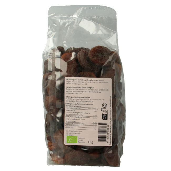RAW apricots unsulphured organic 1 Kilogram
