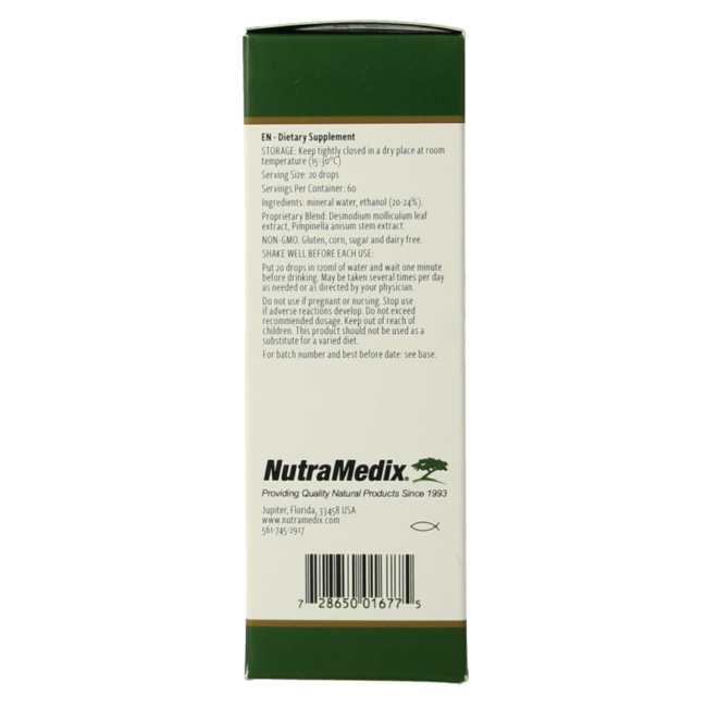 Nutramedix Burbur pinella 60 Millilitres