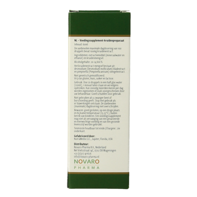 Nutramedix Burbur pinella 60 mililitros