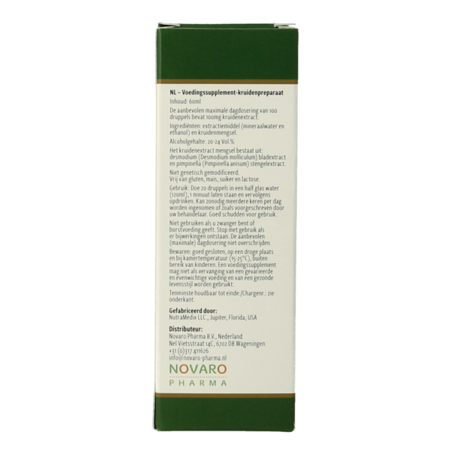 Nutramedix Burbur pinella 60 Milliliter