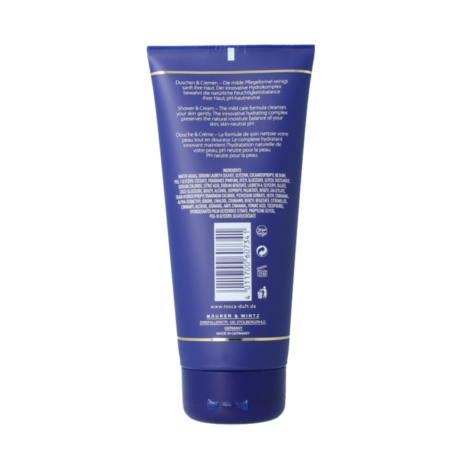 Tosca Shower & cream 200 mililitros