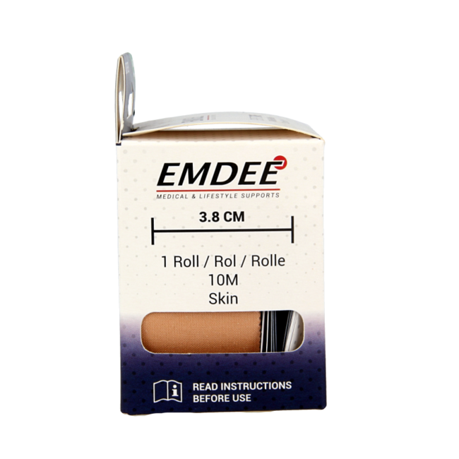 Emdee Sport tape 3,8 cm x 10 m color piel 1 unidad