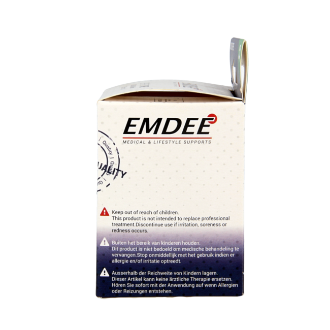 Emdee Sport tape 3,8 cm x 10 m color piel 1 unidad