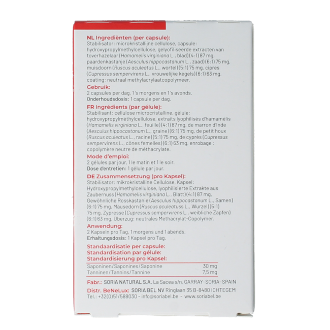 Soria Natural Circuven 19-C XXI 30 Kapseln