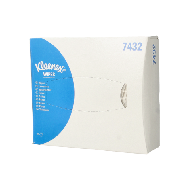 Toallitas Kleenex Medical 12 x 22 cm, 80 unidades