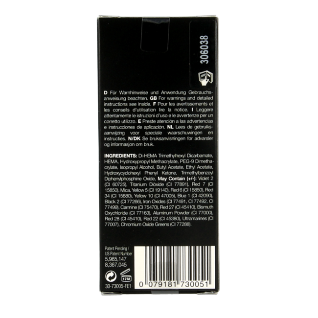 Sensationail Vernis gel coloré 7400 µl