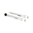 Spuit helder 1ml zonder tip cap 100 Stuks