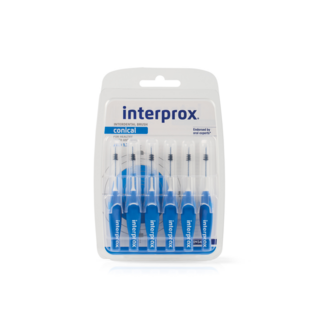 Interprox Conical 1.7 blue 6 Pieces