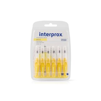 Interprox Interprox Mini Yellow 6 Pack
