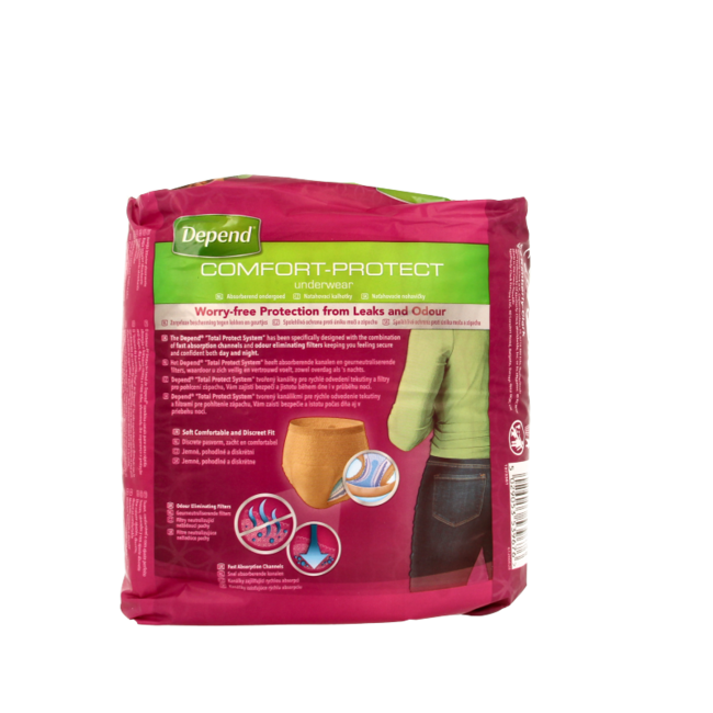 Depend Pants normal rozmiar L, 9 sztuk