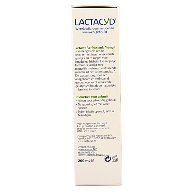 Lactacyd Refreshing Washing Emulsion 200 Millilitres