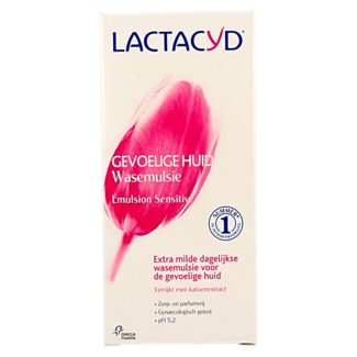 Lactacyd Lactacyd Emulsión de lavado piel sensible 200 mililitros