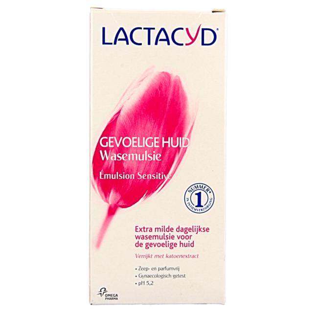 Lactacyd Sensitive Skin Washing Emulsion 200 Millilitres