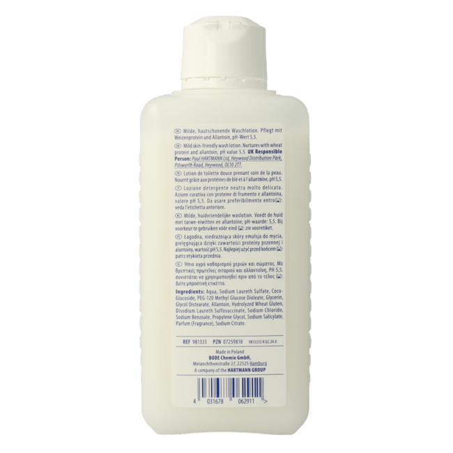Hartmann Baktolin sensitive 500 Millilitres