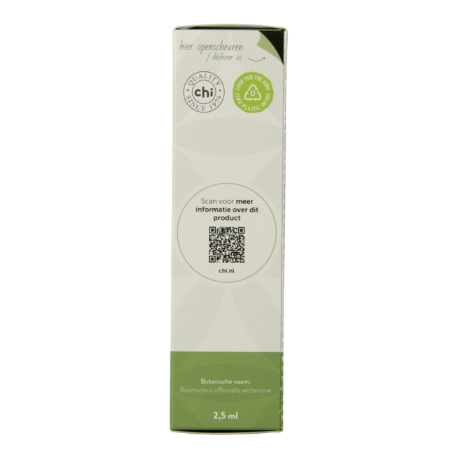 Chi Rozemarijn, verbenon etherische olie eko bio 2.5 Milliliter