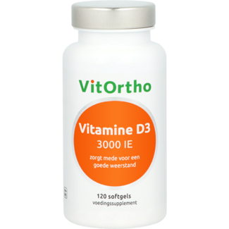 VitOrtho Witamina D3 3000 IU 120 kapsułek miękkich