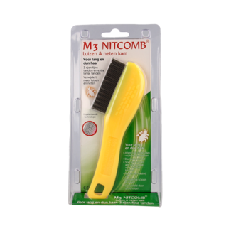 Nitcomb Nitcomb Nitcomb M3 anti luiskam lang en dun haar  1 Stuks