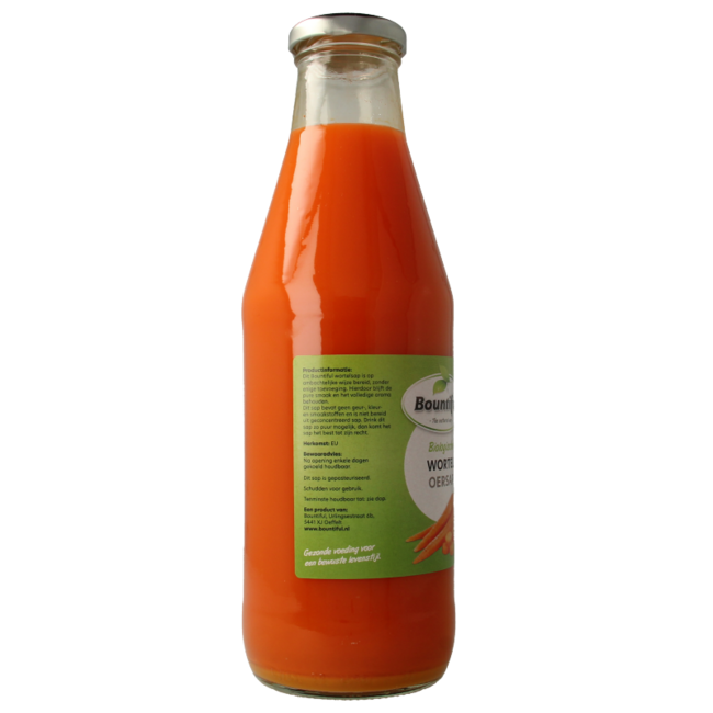 Zumo de zanahoria puro ecológico 750 ml