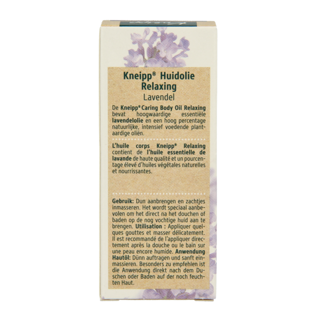 Kneipp Relaxing caring body oil lavendel mini 20 Milliliter
