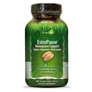 Irwin Naturals Irwin Naturals Estropauze 80 Kapsułek Softgel