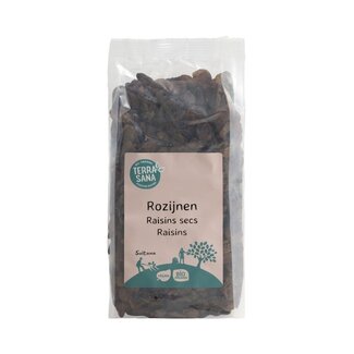 TerraSana TerraSana RAW rozijnen sultana bio 500 Gram