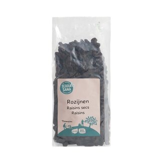 TerraSana TerraSana RAW Pasas blue thompson bio 500 gramos