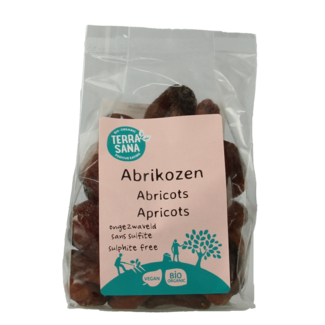 TerraSana TerraSana RAW Albaricoques sin azufre bio 200 gramos