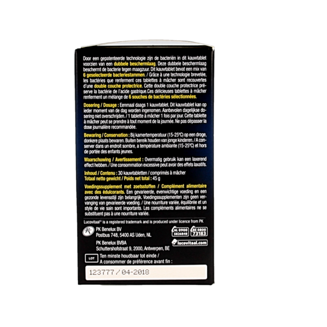 Lucovitaal Probiotica 30 Kautabletten