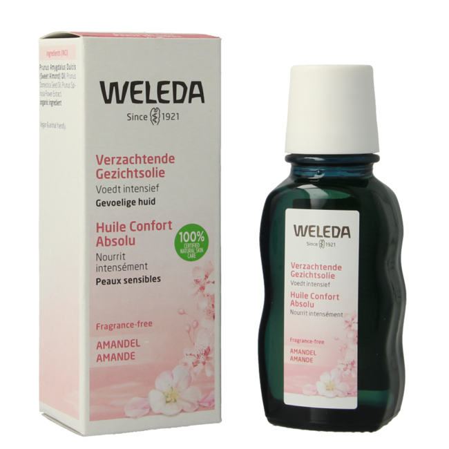 Weleda Aceite facial calmante de almendra 50 mililitros