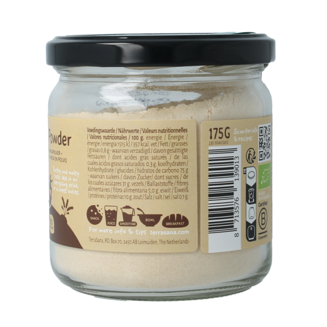 TerraSana Maca high energy bio 175 Gramos