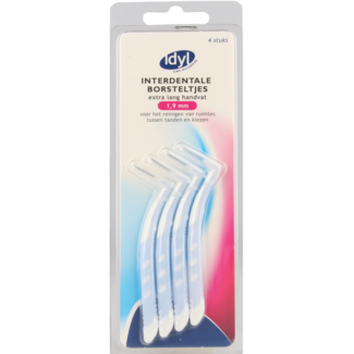 Idyl Interdentalbürste XL Griff 1,9 mm 4 Stück