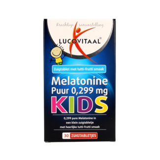 Lucovitaal Melatonina dla dzieci czysta 0,299 mg 30 tabletek