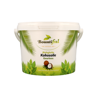 Bountiful Olio di Cocco Biologico Inodore 2 Litri