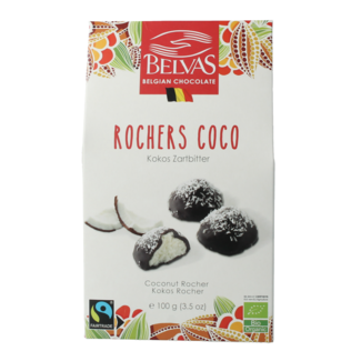 Belvas Belvas Rocher à la noix de coco bio 100 g