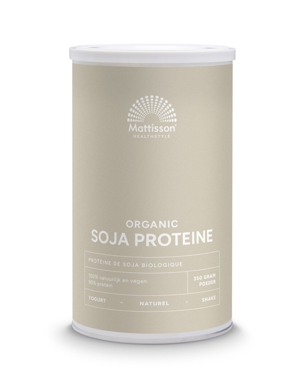 Mattisson Proteine di Soia Vegan 90% Bio 350g | MyFitRank