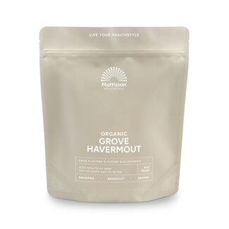 Mattisson Mattisson Copos de avena gruesos bio 400 gramos