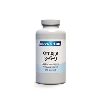 Nova Vitae Nova Vitae Omega 3 6 9 1000 mg 250 Kapsułek