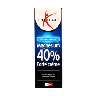 Lucovitaal Magnesium 40% Forte Cream 75g
