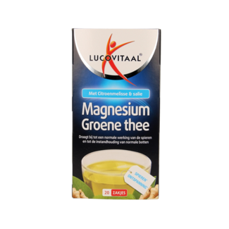 Lucovitaal Magnesium Grüner Tee 20 Beutel