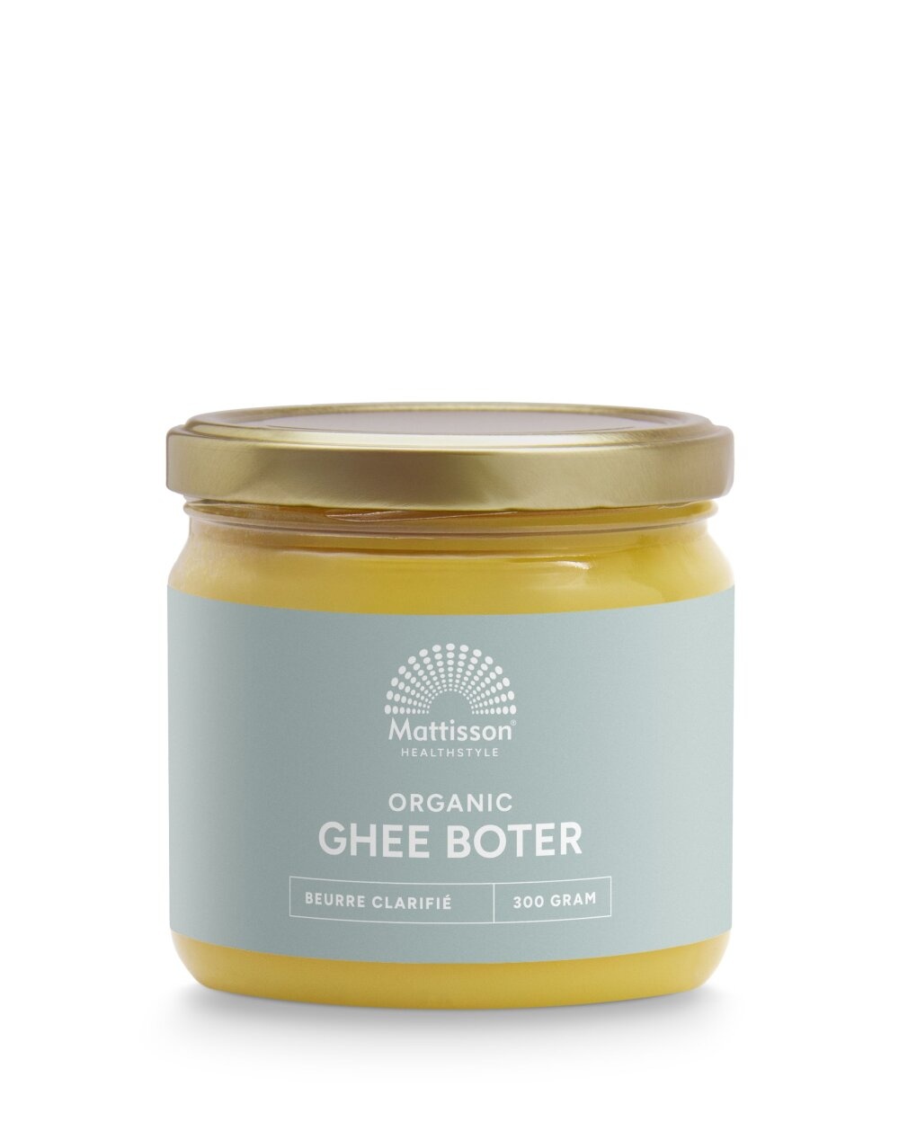 Mattisson Ghee Biologico - Burro Chiarificato per Cucina Sana
